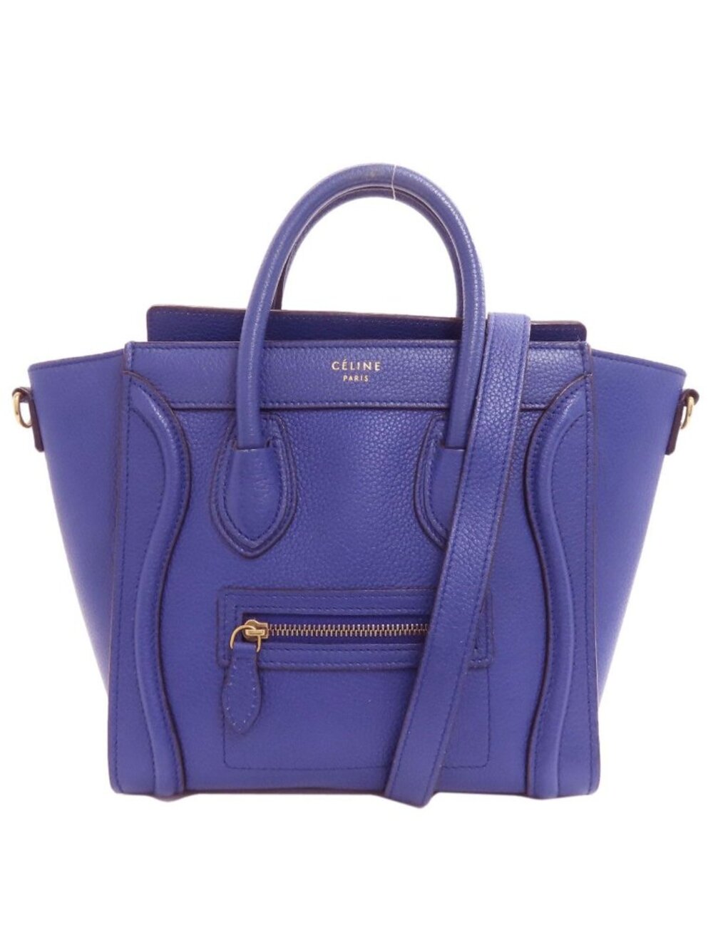 Celine Luggage Nano 2-Way Handbag Calfskin